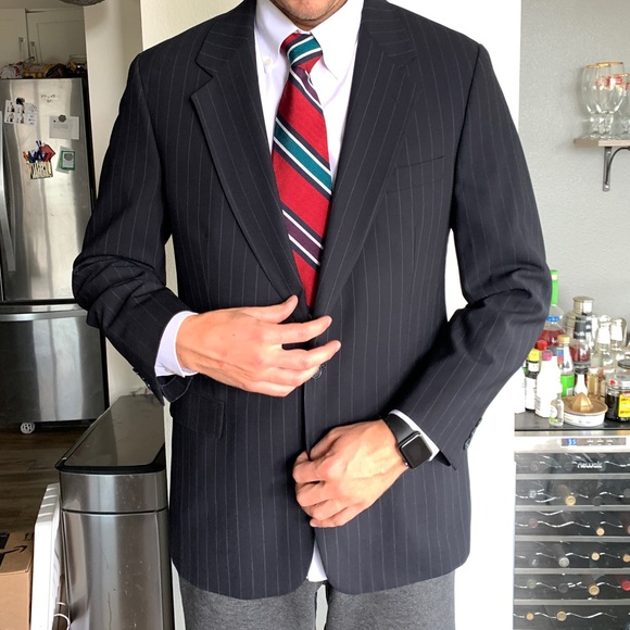 Brooks Brothers Other - 42L Brooks Brothers BrooksEase Wool Pinstripe